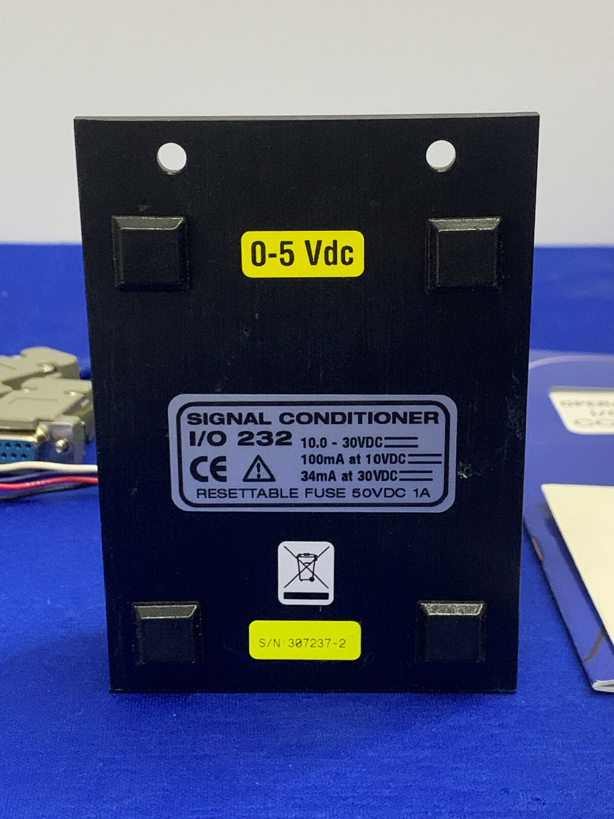 EL ELEMENTO ACONDICIONADOR DE SEÑAL AALBORG I/O 232 SE UTILIZA 