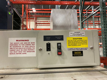 FORMA SCIENTIFIC CONTAMINATION CONTROL INCORPORATED 5' BIOLOGICAL SAFETY CABINET