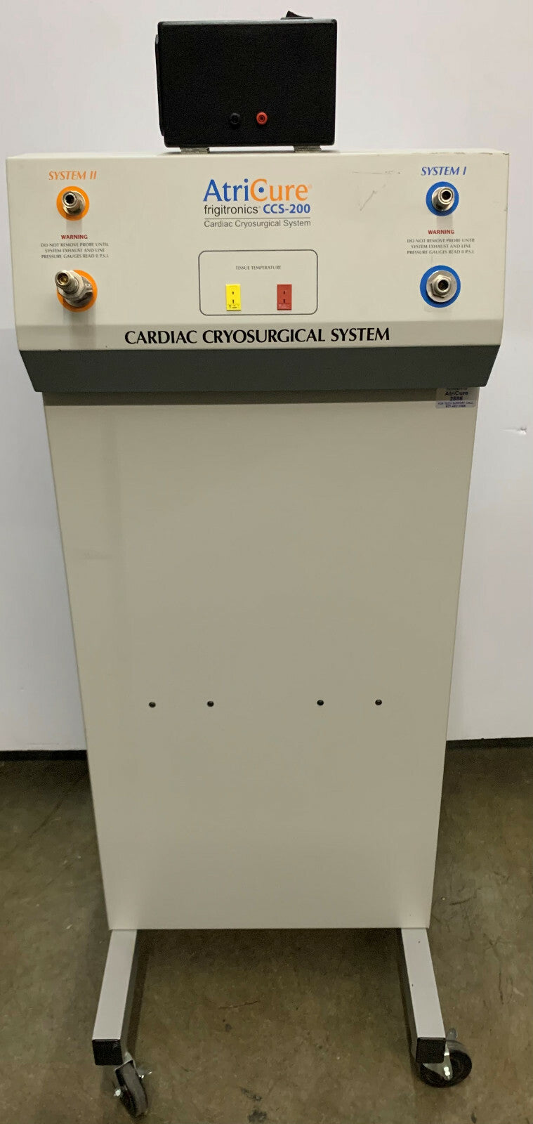 AtriCure Frigitronics CCS-200 Kryochirurgisches System mit Temperaturanzeige