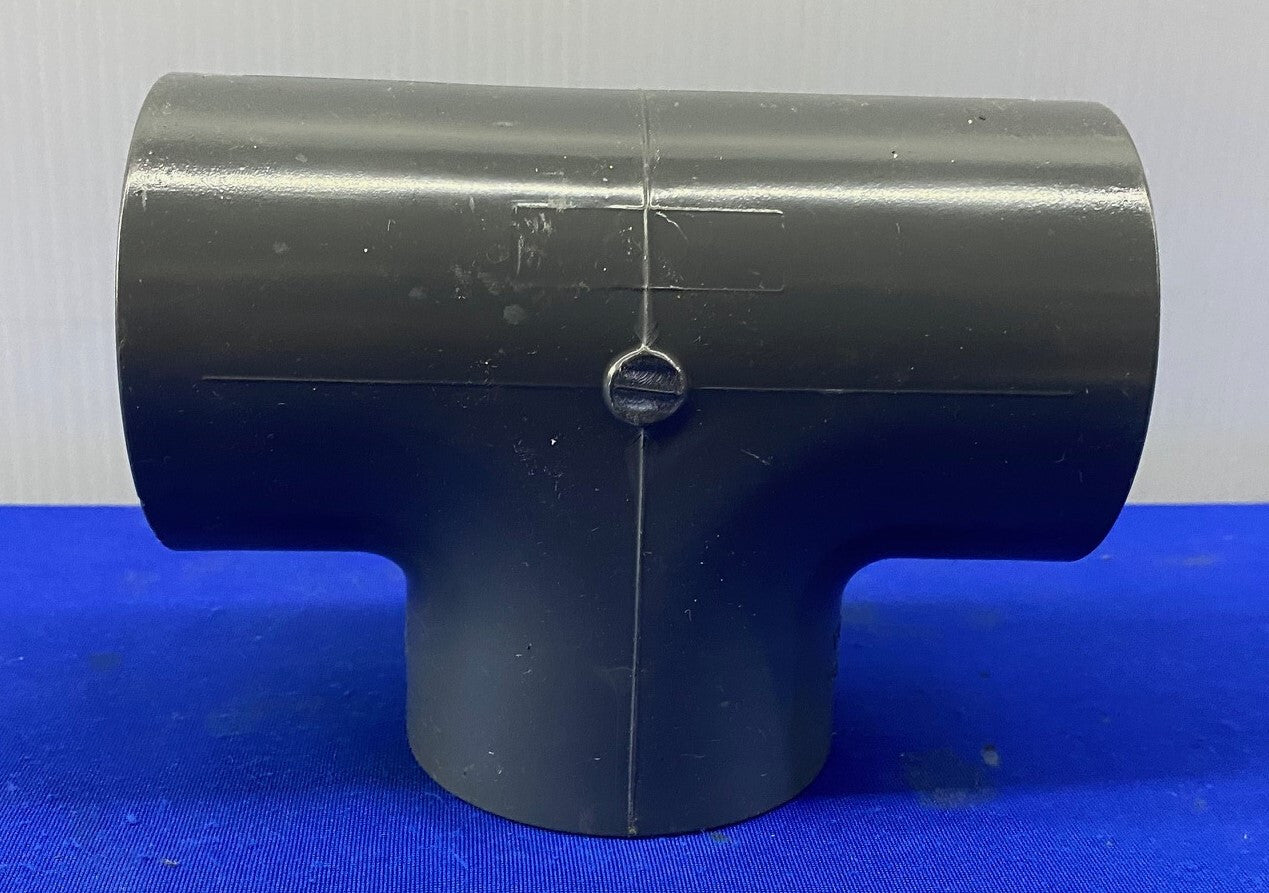 (1) 6NF85 TEE,2 IN,SLIP SOCKET,PVC - UNSURE OF MANUFACTURER