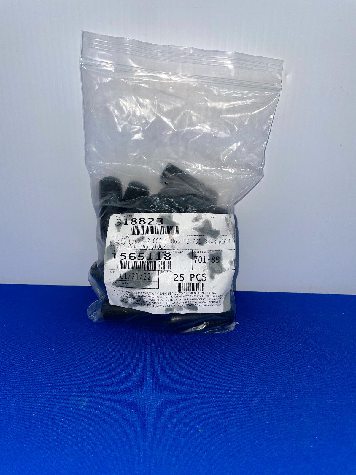 CAPPUCCI ROTONDI FLEXFIT GRIP, 0,625 ID X 2" LUNGHI