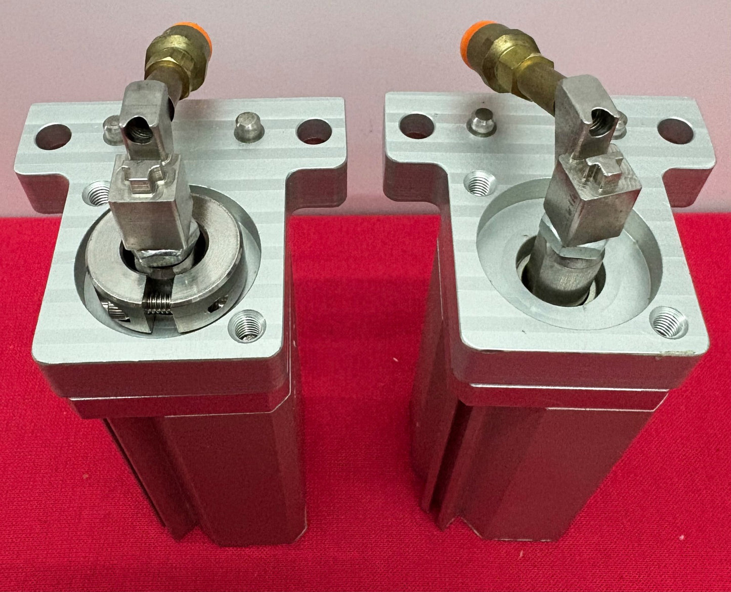 SMC NCDQ2KB25-50DM COMPACT NON-ROTATING DOUBLE-ACTING PNEUMATIC CYLINDER - QTY 2