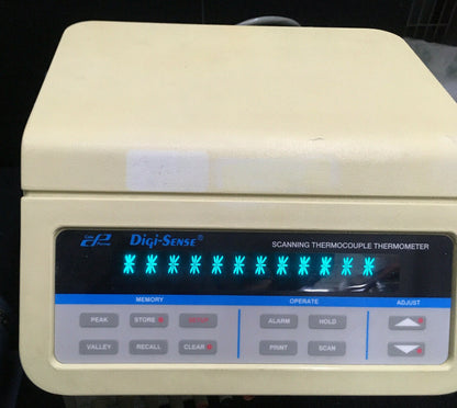 Cole-Parmer DIGI-SENSE 12 入力スキャン型熱電対温度計 92800-10