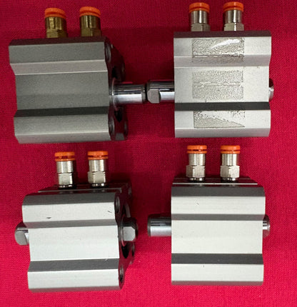 SMC NC2WA20-UIA9904 COMPACT PNEUMATIC CYLINDER SELLING AS '1 LOT' - SEE PICTURES