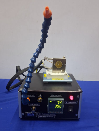 Beahm 43-B Manual Die Necker 120V 50/60 Hz 100-125 PSI 10 Amp