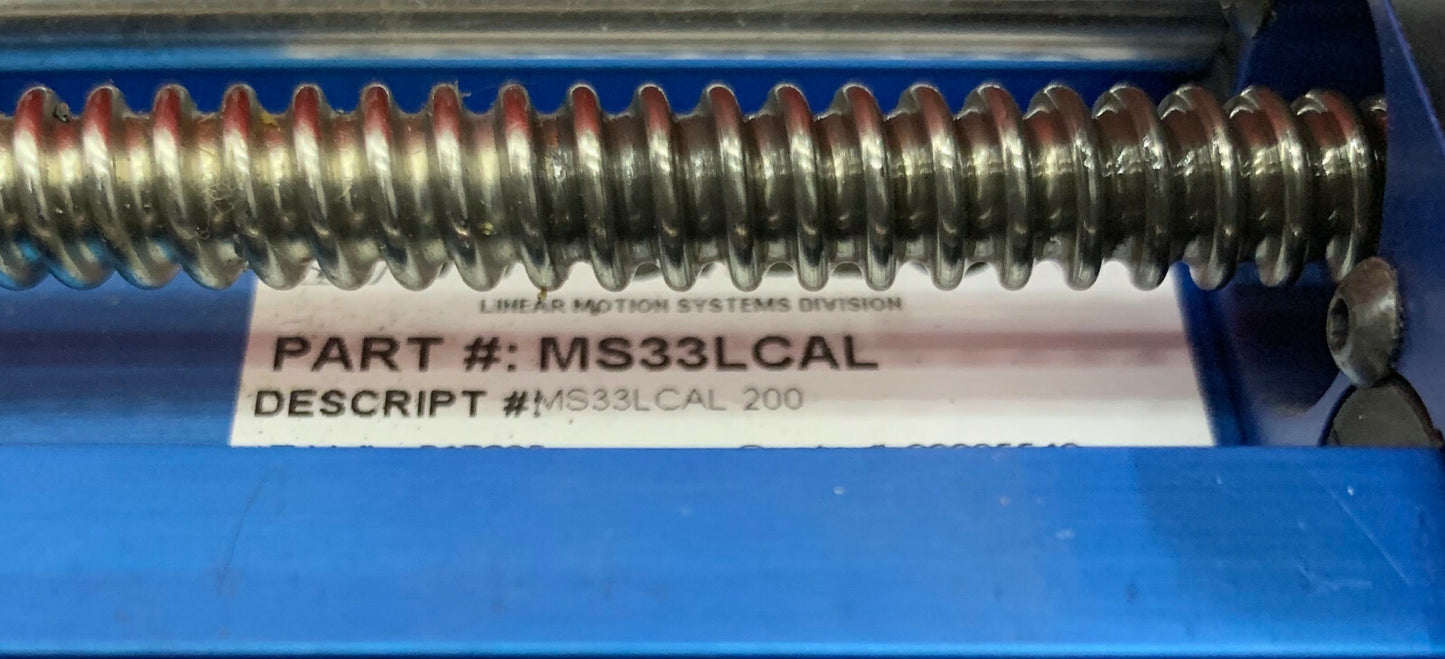 THOMSON MM33LCAL 200 AVEC MOUVEMENT APPLIQUÉ HT17-075 GLISSIÈRE LINÉAIRE MOTORISÉE