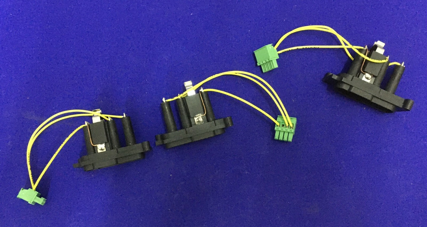 3er-Set B/BRAUN / AESCULAP ​​®,XG650832 AUSGANGSBUCHSE MONOPOLAR 2 MIT KABEL 