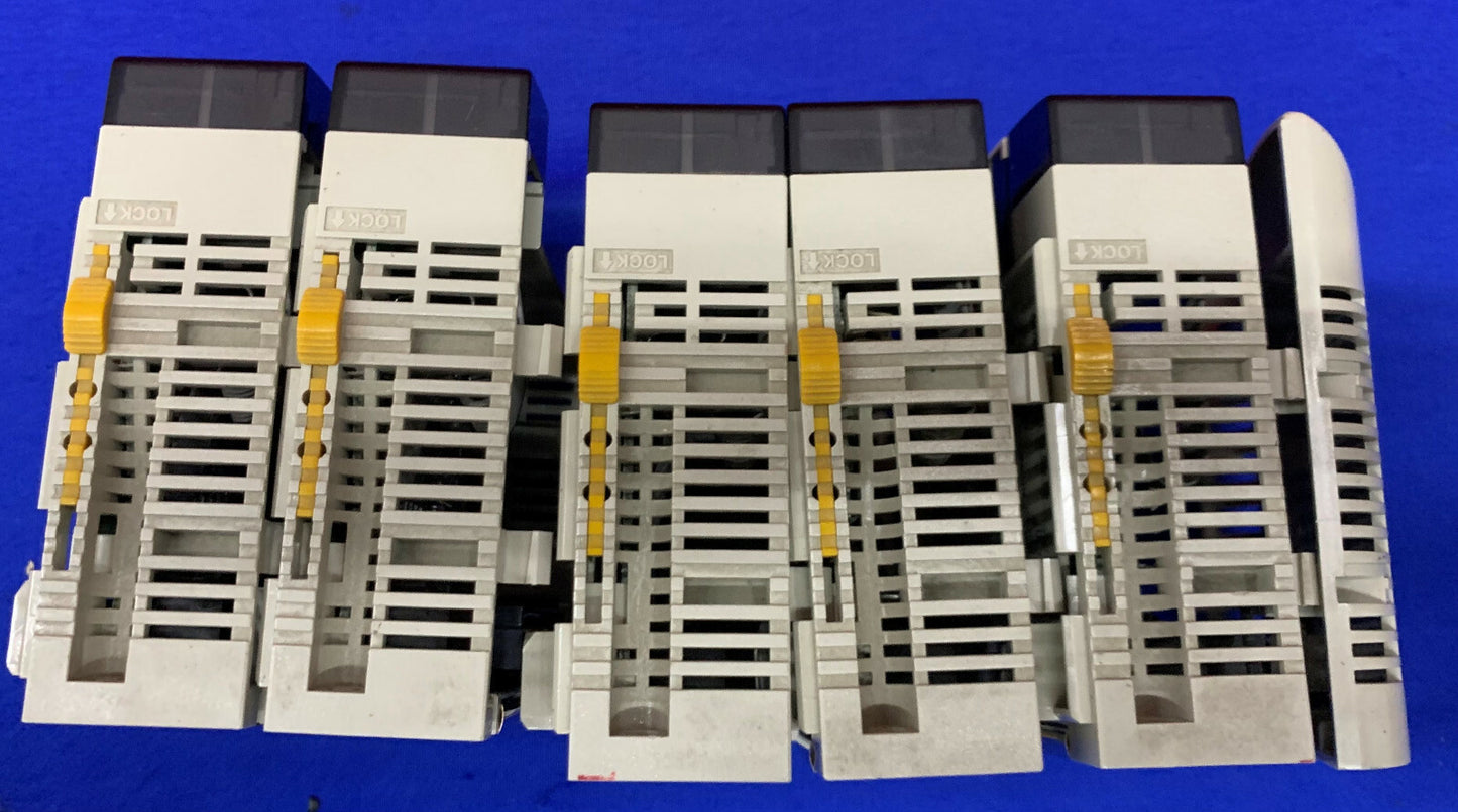 Omron (3) CQM1-OD212 / CQM1-ID213 / CQM1-ID212 PLC-modules Kaarten Relais