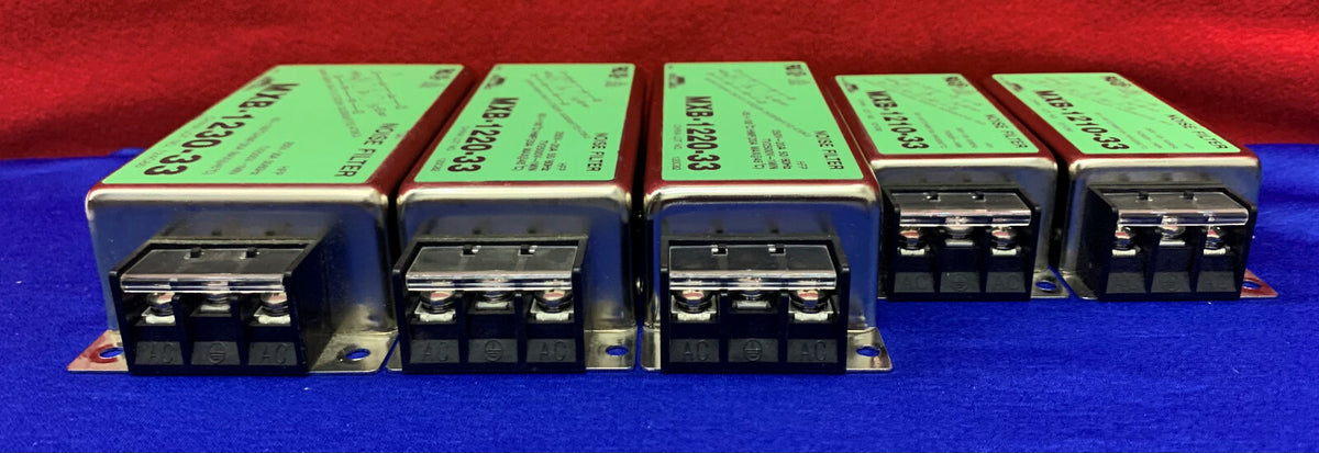 5er-Set - Lambda-Rauschfilter: (2)MXB-1210-33 (2)MXB-1220-33 (1)MXB-1230-33
