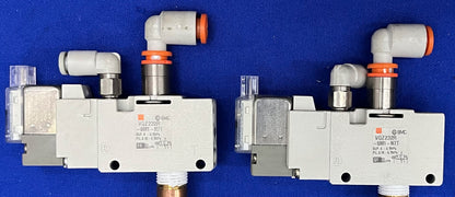 MANÓMETRO REGULADOR SMC ARG20-N01G2-Z con SMC VQZ232R-5M1-N7T - 1 LOTE CANTIDAD 2 