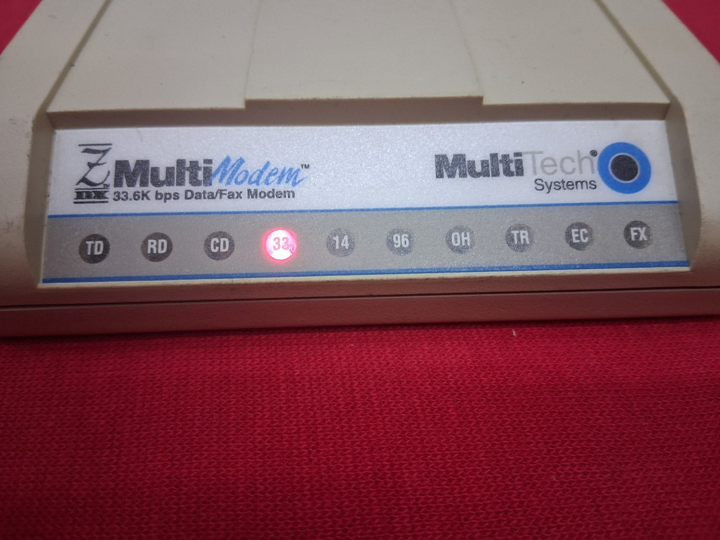 MULTI-TECH SYSTEMS MULTIMODEM ™ MT2834ZDXb 33.6K bps DATA/FAX MODEM