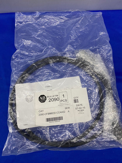 AB ALLEN BRADLEY BULLETIN 2090-CFBM6DD-CCAA02 SER A DATE 07/02/15 PN-12834 CABLE