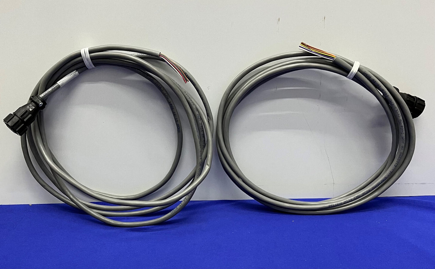 PARKER 006-1288-10 Câble optique à extrémité en queue de cochon pour interrupteur gauche - 1 lot, Qté 2