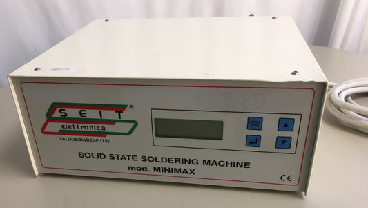 SEIT SOLID STATE RF REFUSION MACHINE À SOUDER MINIMAX PIÈCES/RÉPARATION
