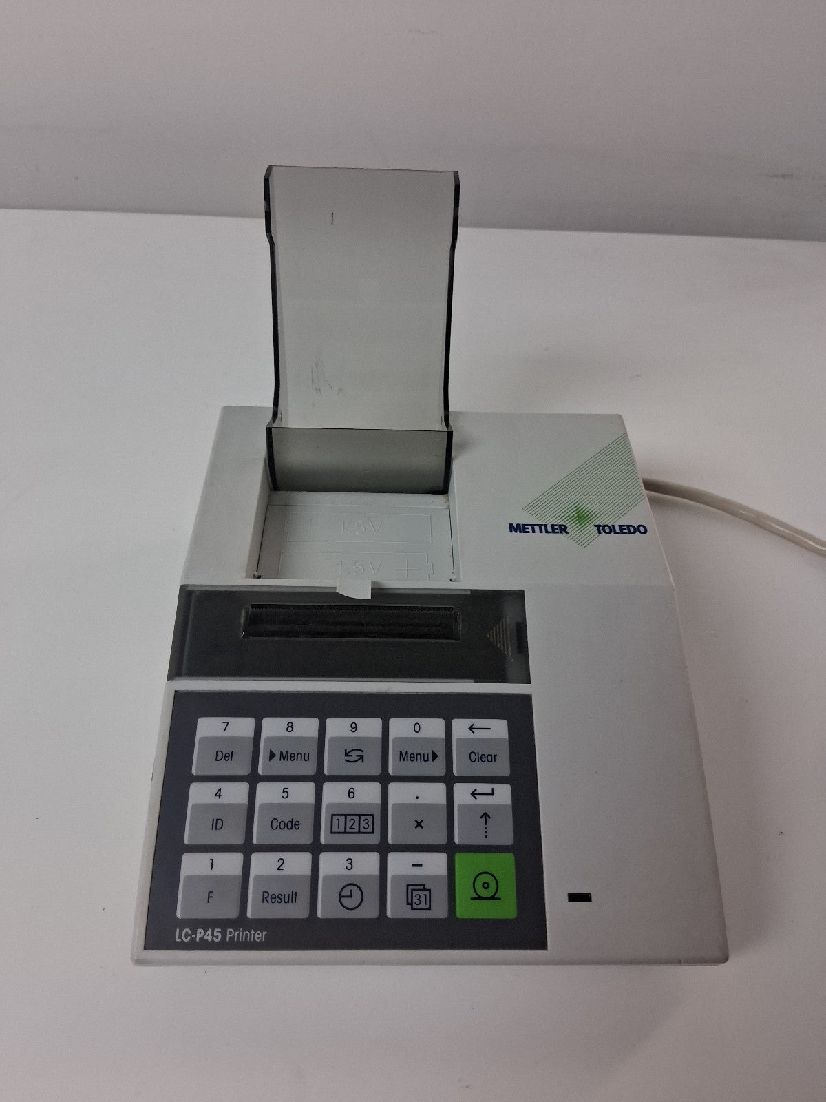 Mettler Toledo LC-P45 Printer  ITEM IS FOR PARTS REPAIR. TESTED TO POWER UP ONLY