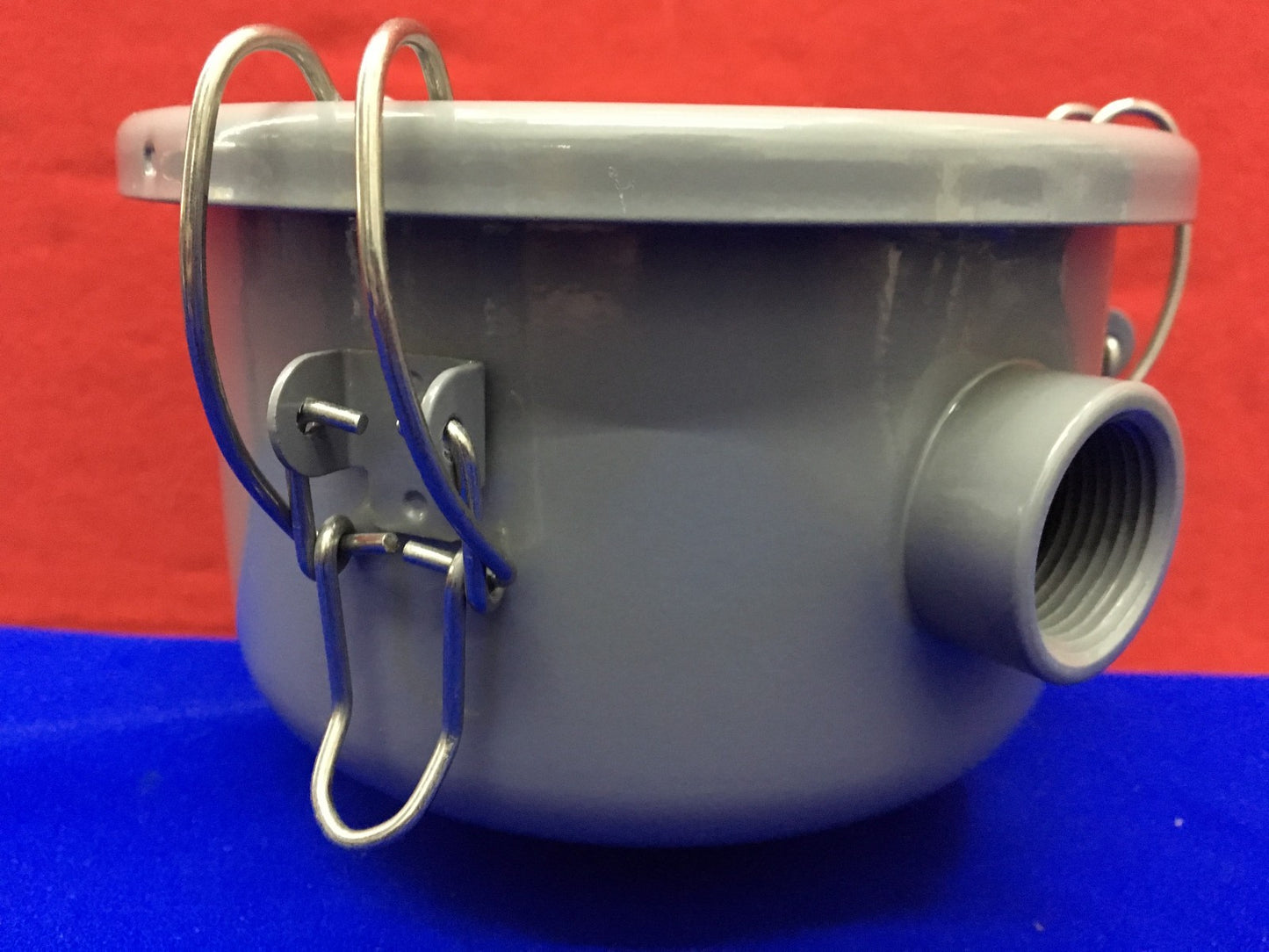 Filtro in acciaio al carbonio Solberg, nessun filtro incluso, modello CSL-843-075HC