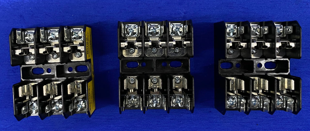 1 LOTTO QTY 3 - COOPER BUSSMANN / BUSS ® BC6033PQ BLOCCO FUSIBILI