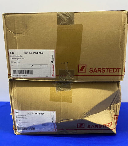 SARSTEDT 51.1534.004 SALIVETTE W/ NO SWAB CENTRIFUGATION SET- QTY 2 BOXES
