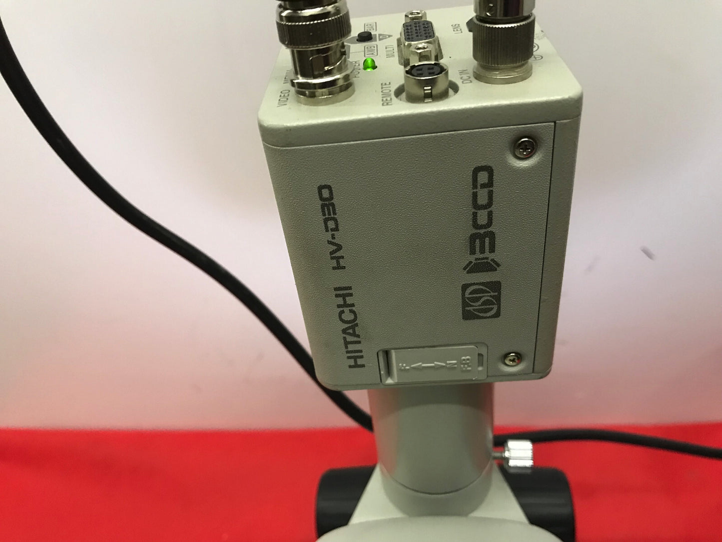 MMBT 50X Trinocular Video Microscope LED Top and Backlighting SZ-WF10X Eyepieces