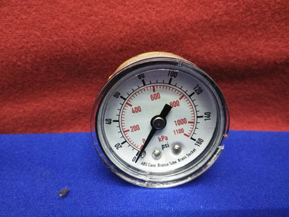 MANÓMETRO GRAINGER 4FLZ8 0-160 PSI 1 ½” Diámetro 