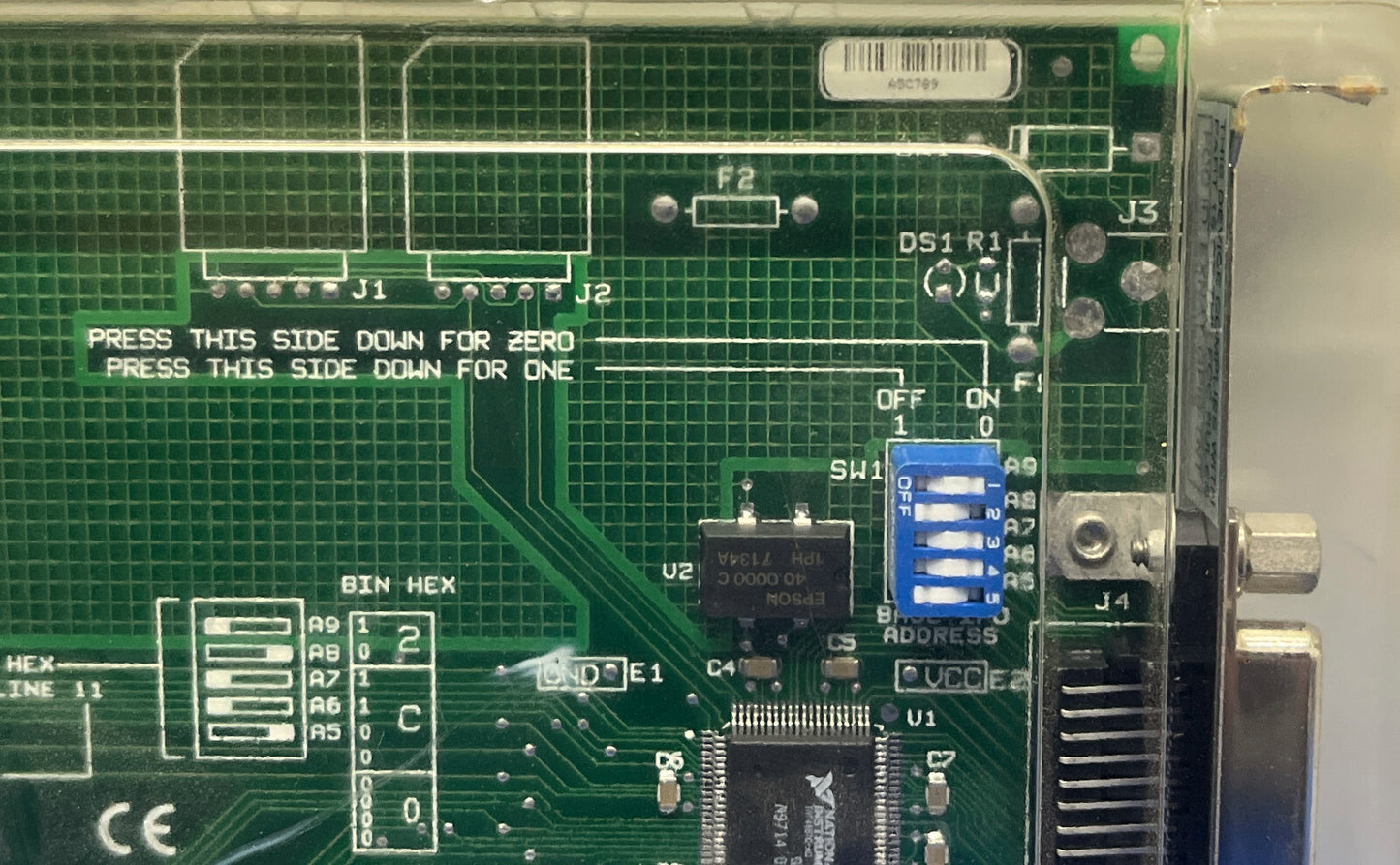 NATIONAL INSTRUMENTS CCA,  AT-GPIB/TNT INTERFACE BOARD NOT TESTED