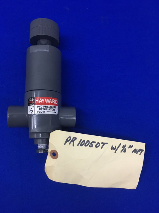 HAYWARD PR10050T 1/2" PR SERIES PISTON PVC PRESSURE REGULATOR VALVE