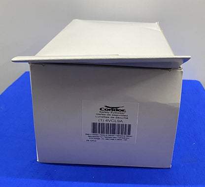 CONDOR ® (1) 4VCL9A OCCHIALI DI SICUREZZA NON RIVESTITI SENZA MONTATURA ARTICOLO TRASPARENTE NUOVO