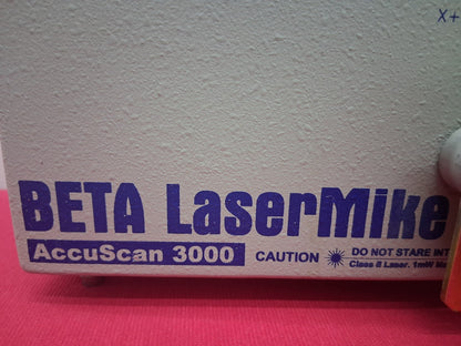 Beta Lasermike Accuscan 3000 DEVICE GA1530-7422-2/A FOR PARTS/REPAIR