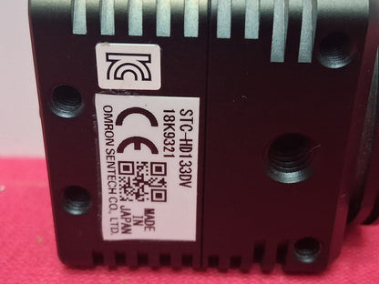 OMRON STC-HD133DV INDUSTRIAL HD COLOR CAMERA 720P HD (NO POWER SUPPLY/CABLE)