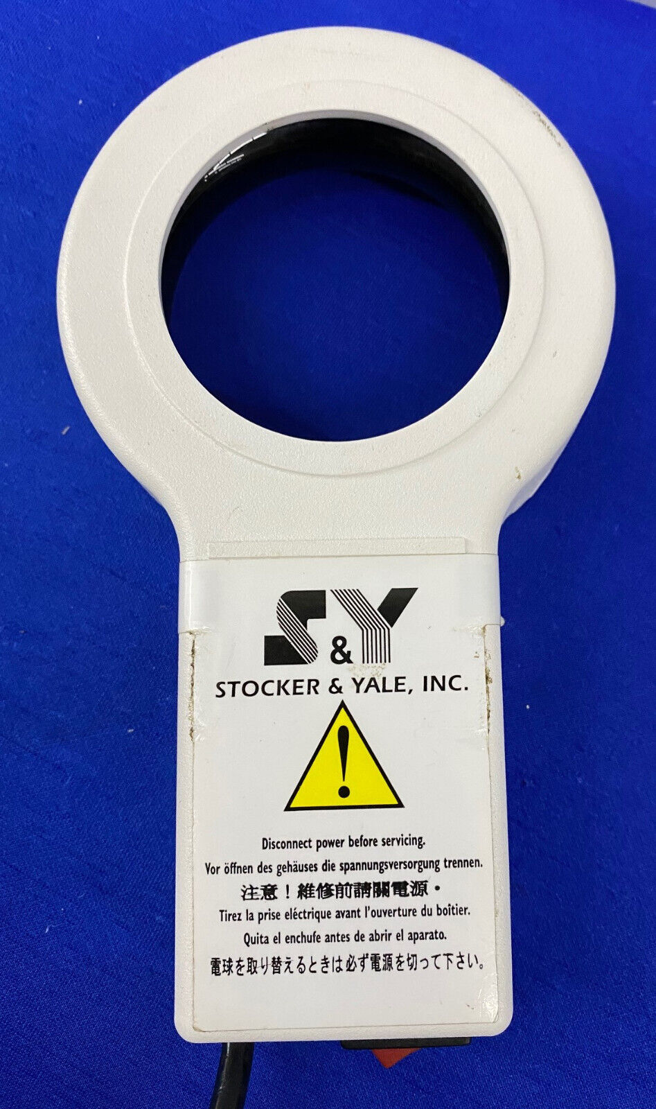 ANILLO DE LUZ PARA MICROSCOPIO ILUMINADOR STOCKER &amp; YALE VISION CON LUZ NEGRA 973-365