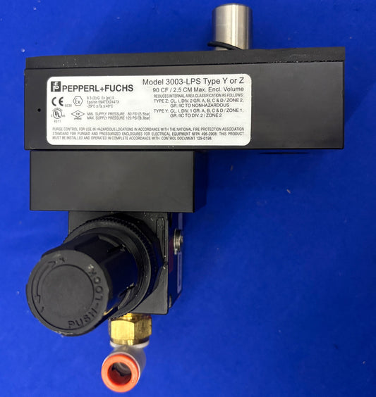 VALVOLA DI CONTROLLO SPURGO MULTIFUNZIONE PER COLLETTORE TIPO Y O Z PEPPERL+FUCHS 3003-LPS