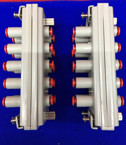 AANTAL VAN 2 - SMC MULTICONNECTORS 10-POORTS
