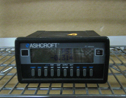 Ashcroft® PT デジタル圧力インジケーター ベンチトップ 温度範囲 32°～120°F
