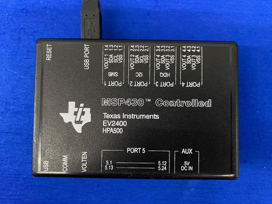 TEXAS INSTRUMENTS EV2400 HPA500 / MSP430™ CONTROLLED EVAL MODULE