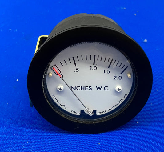 DWYER MINI HELIC PRESSURE GAUGE N52L SANG 30 PSIG MAX