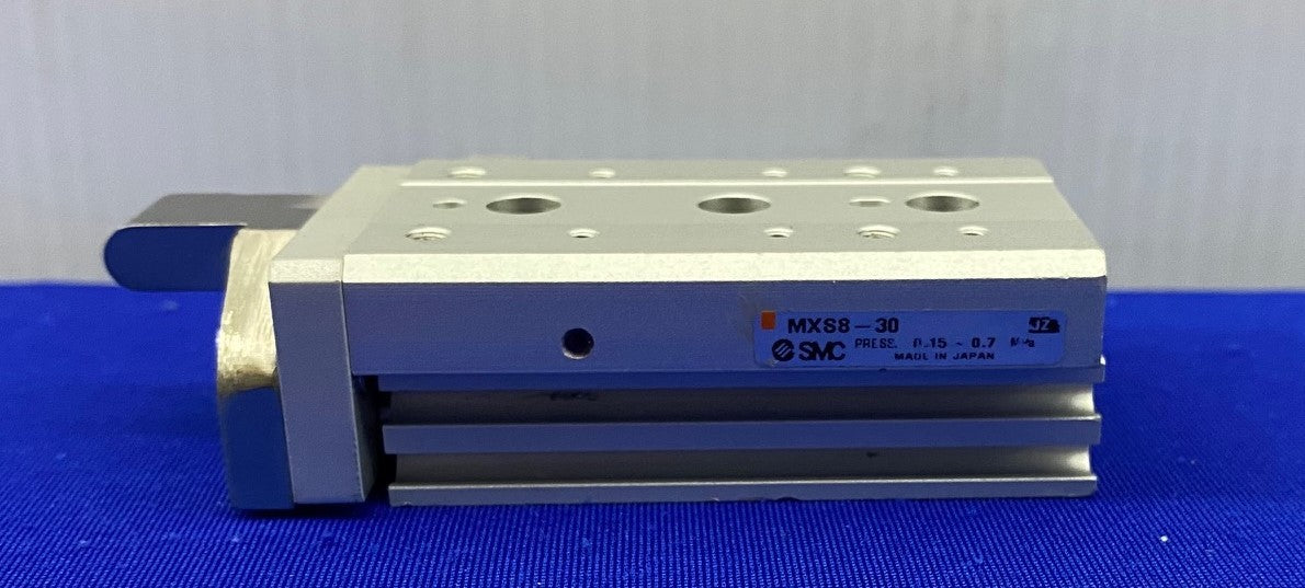 SMC MXS8-30 / MXS830 SLIDE TABLE PNEUMATIC GUIDED CYLINDER