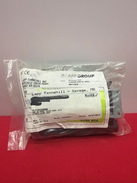 Lapp Group 10102900 CONNECTOR GREY SINGLE LEVER ON BASE 140MM L X 43 MM W X 27.8