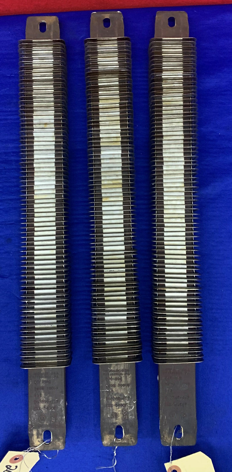 Lot van 3 CHROMALOX FINSTRIP OTF-180 Luchtverwarmer 240V 1000W HNL 3490P/052710-117