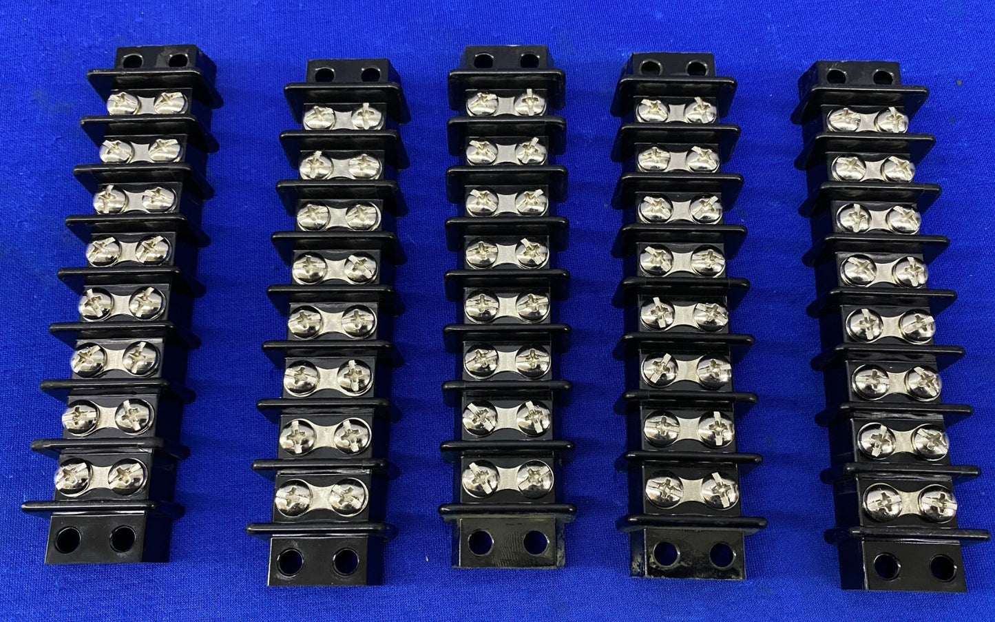 BLOQUE DE TERMINALES KULKA CONECTOR DE BARRERA DE 8 CIRCUITOS - 1 LOTE CANTIDAD 5