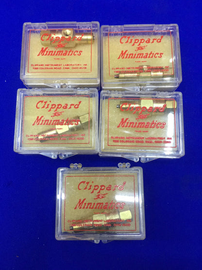 QTY 5 - VALVOLE A SPILLO MFC-1 CLIPPARD INSTRUMENTS