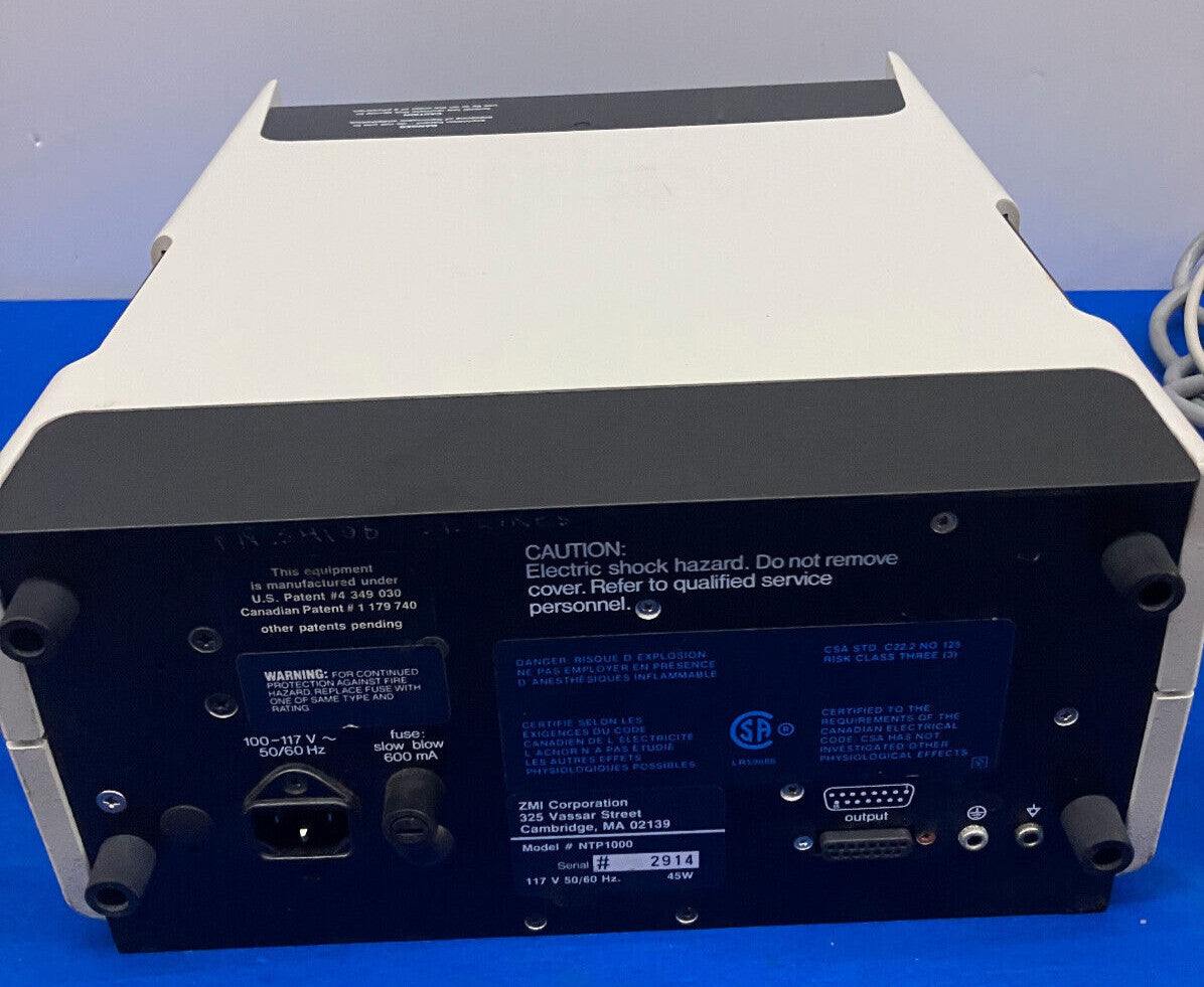 ZMI CORPERATION MODEL NTP1000
