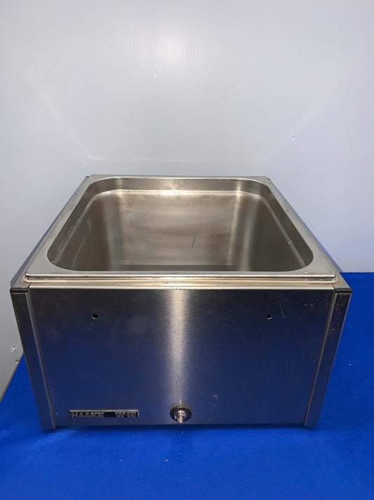 HAAKE, W15, TANQUE, TAPÓN DE DRENAJE ESTÁ ATASCADO