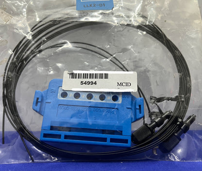 SICK FIBER OPTIC CABLE LLK2-D1 - 1 LOT QTY OF 2