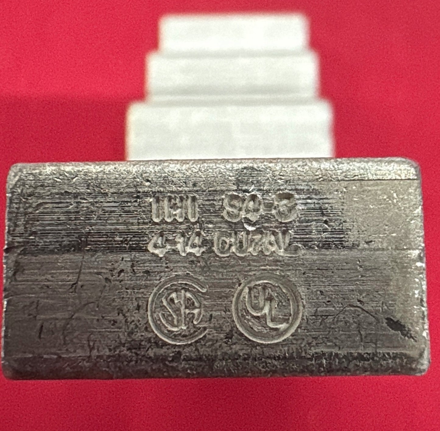 ADVANCEMENT INT'L LUGNUT 6S4-3-21-28-HEX 4 AWG TRIPLE WIRE LUG - 1 PKG QTY 9