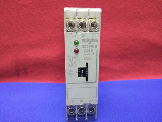 ENTRELEC AHE SCHIELE TIMETRON TIMER DI RITARDO SPEGNIMENTO .3-30s 2.550.118.41 / 255011841