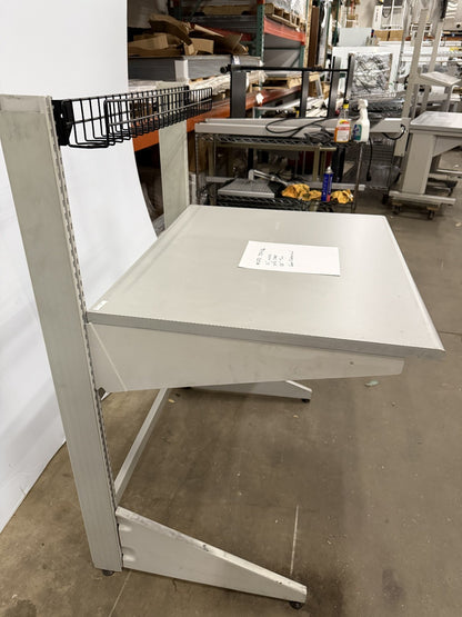 LISTA 36" W X 34 1/2" D X 55" TALL WORKBENCH / TABLE RISERS