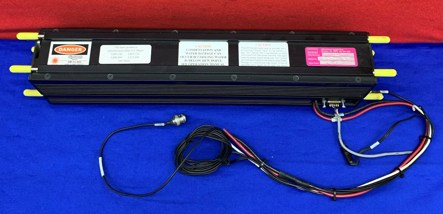 Synrad H 48-1-28W 4670 Laser 30VAC PIEZAS O REPARACIÓN