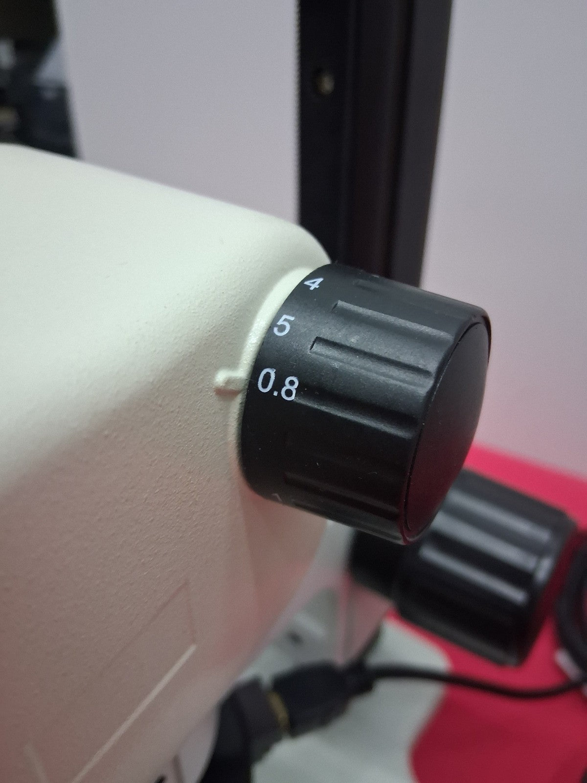 USED MMBT TS-NL Track Stand LED Stereo Microscope 8-50x Magnificaiton