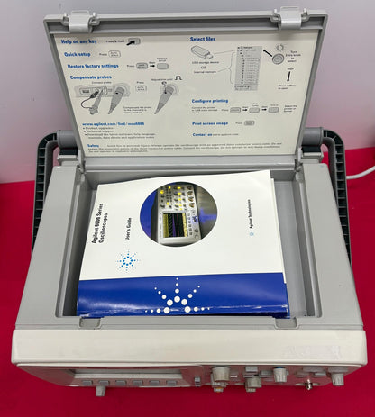AGILENT MSO6012A MIXED SIGNAL OSCILLOSCOPE 2+16 CH 100MHZ / FOR PARTS/REPAIR