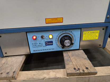 BLUE M SW-17TA SINGLE WALL GRAVITY CONVECTION LABORATORY OVEN